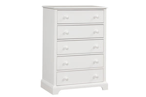 Trudy 5-Drawer Chest - White