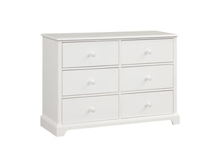 Trudy 6-Drawer Dresser - White