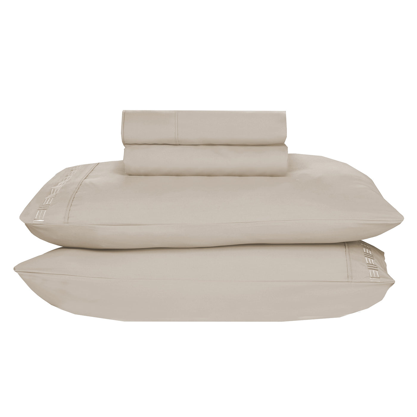 Nilus Twin Sheet Set - Bone