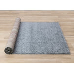 Brio 6'7" x 9'10" Shag Area Rug - Blue