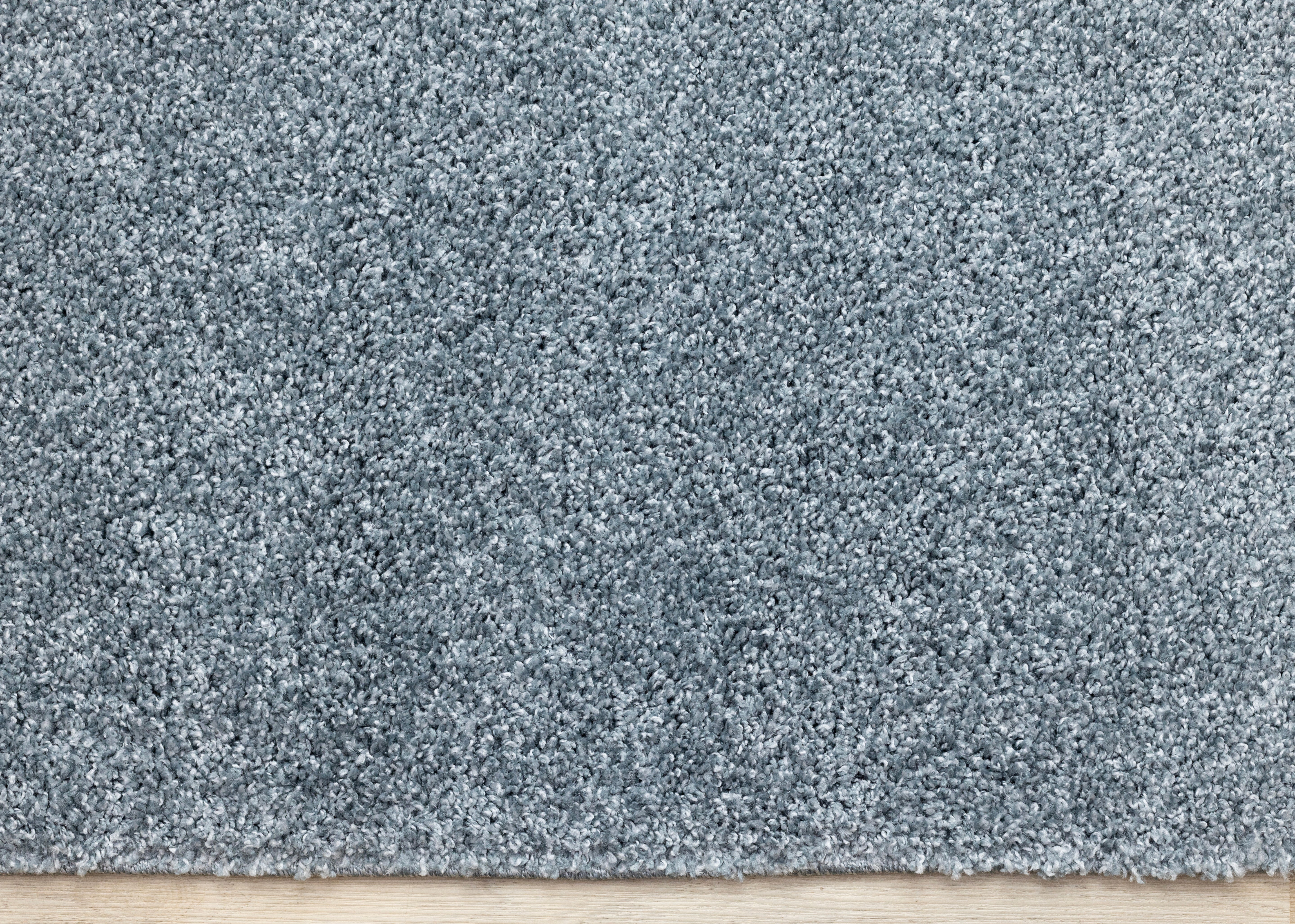 Brio 5'3" x 7'7" Shag Area Rug - Blue