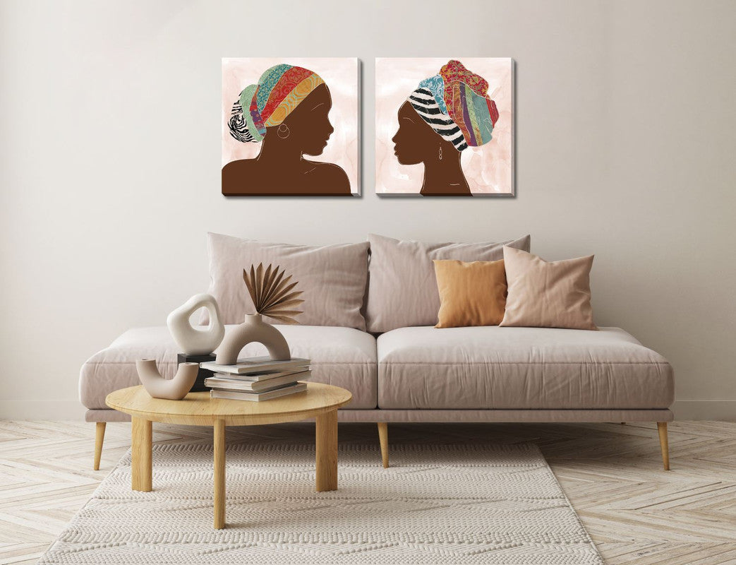 Impression II Wall Art - Dark Brown - 18 X 18