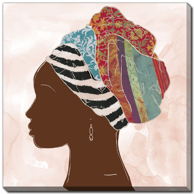 Impression II Wall Art - Dark Brown - 18 X 18