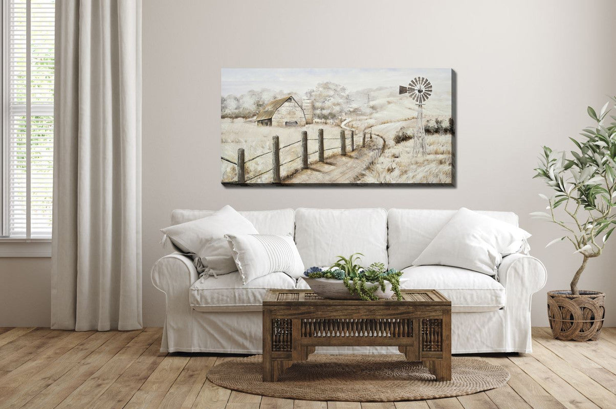Take Me Home Wall Art - Light Brown/Beige - 56 X 28