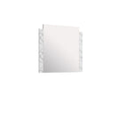 Carrara Mirror - Grey, White
