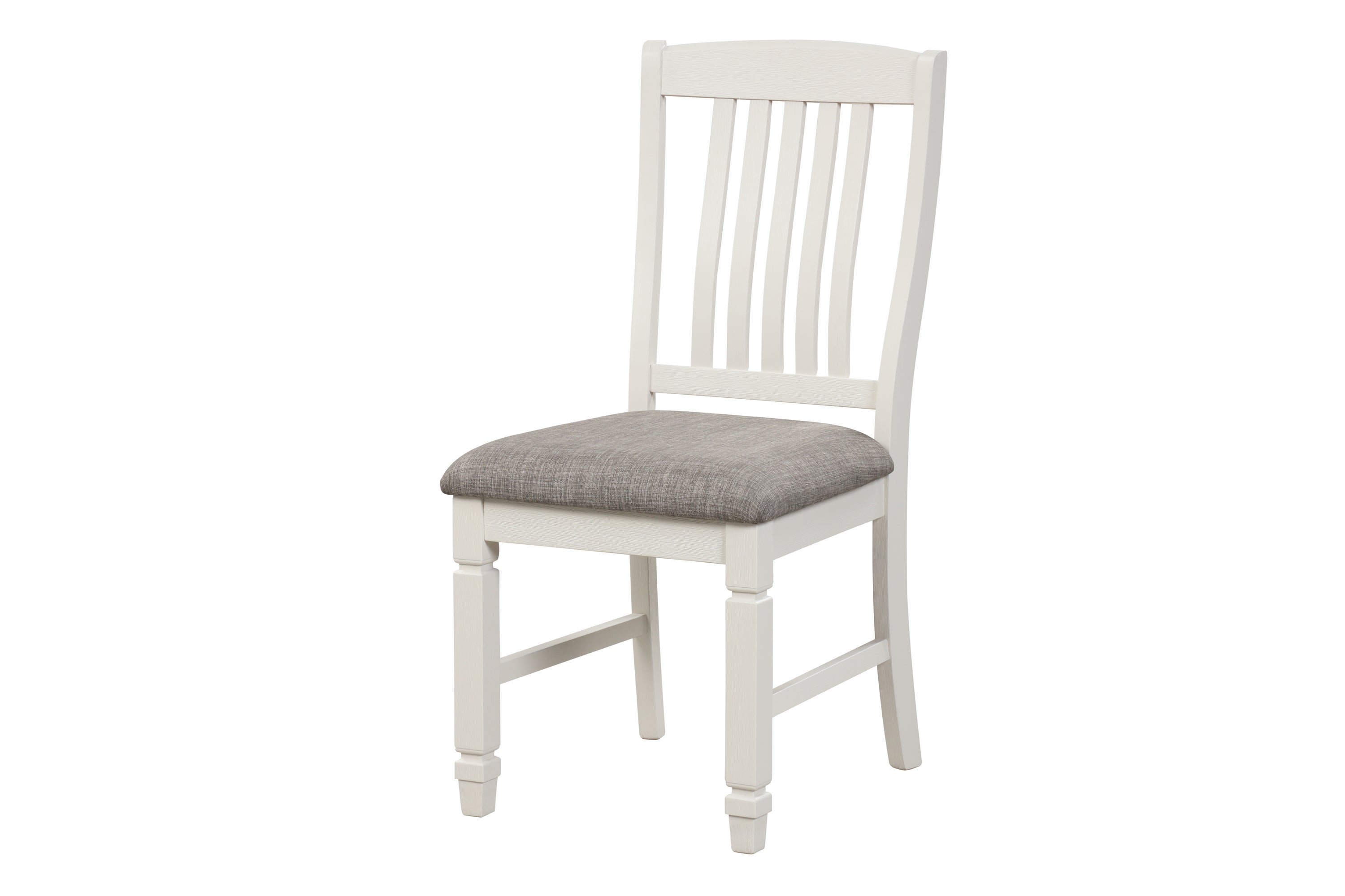 Vespera 7-Piece Dining Set - Brownish Grey, White