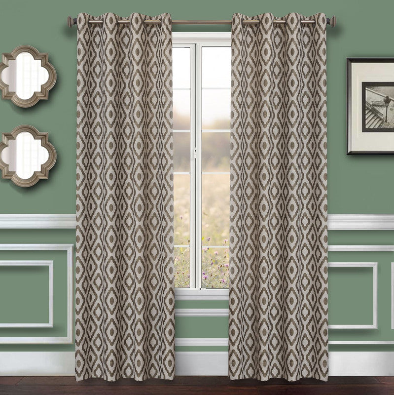 Carnelian Blackout Drapery Panel (108 x 54) - Olive