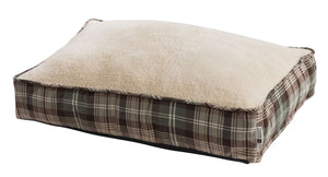 Tux - I Comfy Pet Bed - Grey/Beige Check