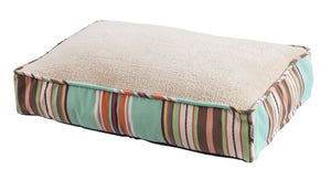 Tux - II Comfy Pet Bed - Brown Multi Stripe