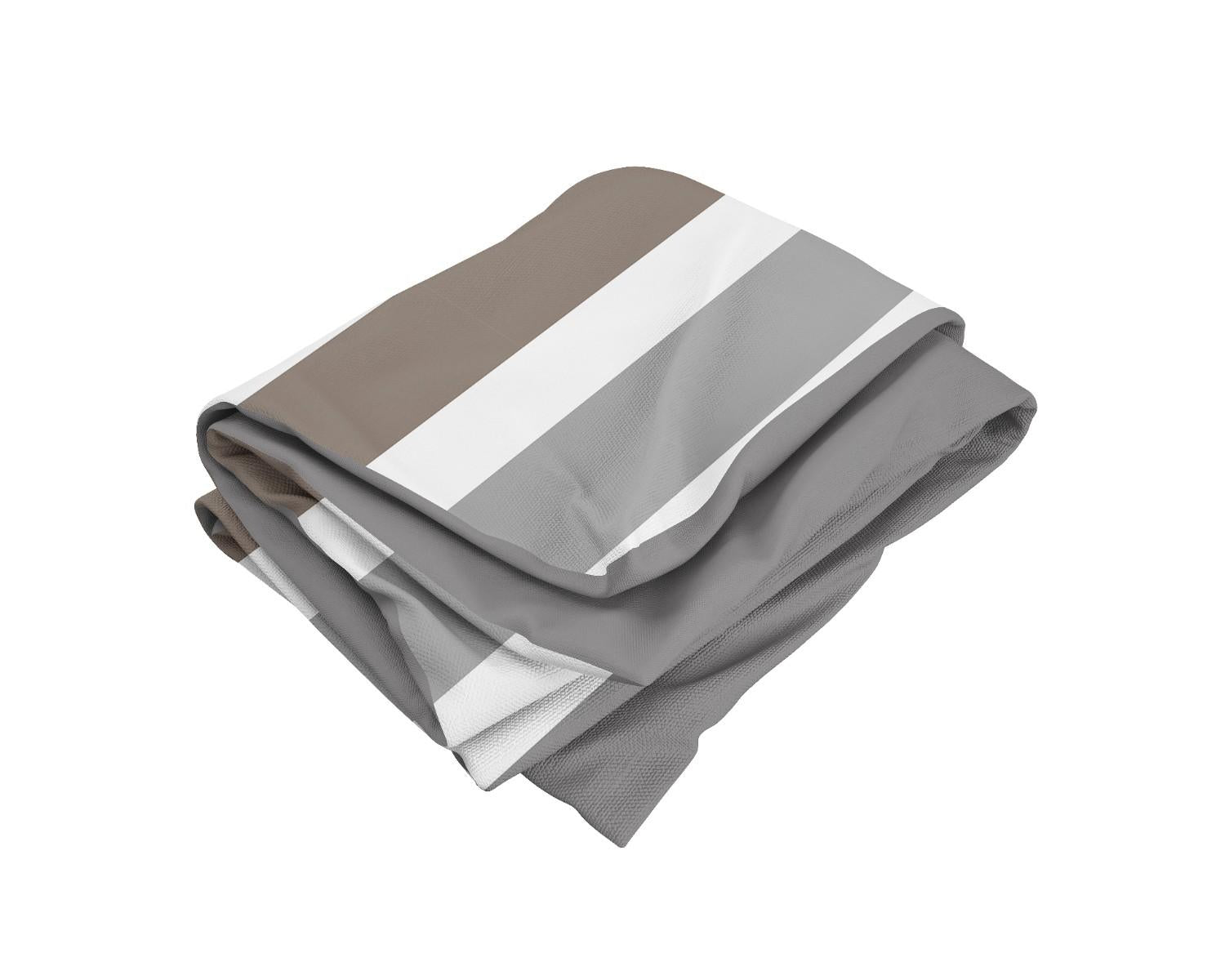 Cotton House 3-Piece King Duvet Cover Set - Bold Stripes