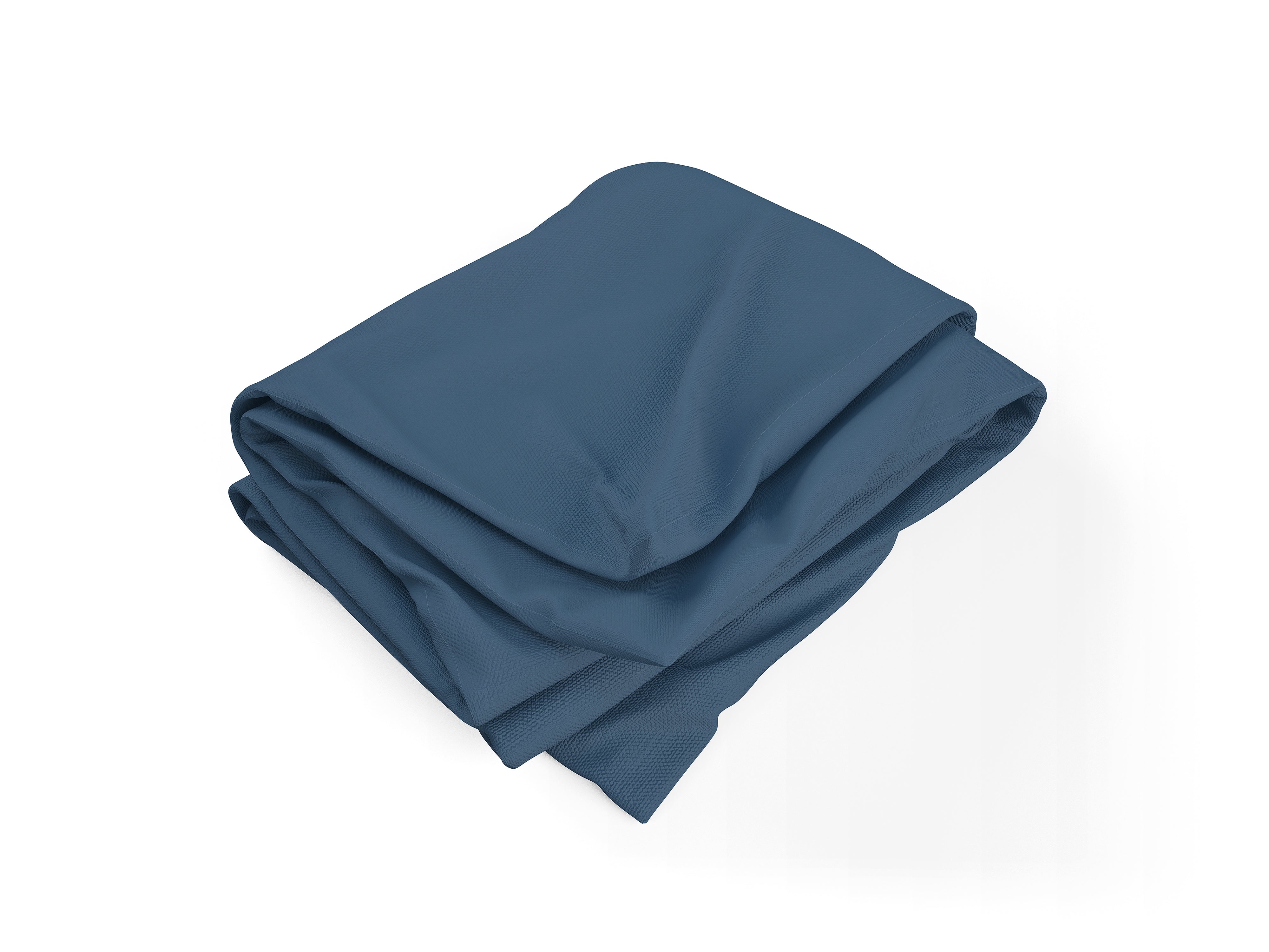 Cotton House Twin Duvet Cover Set - Blue