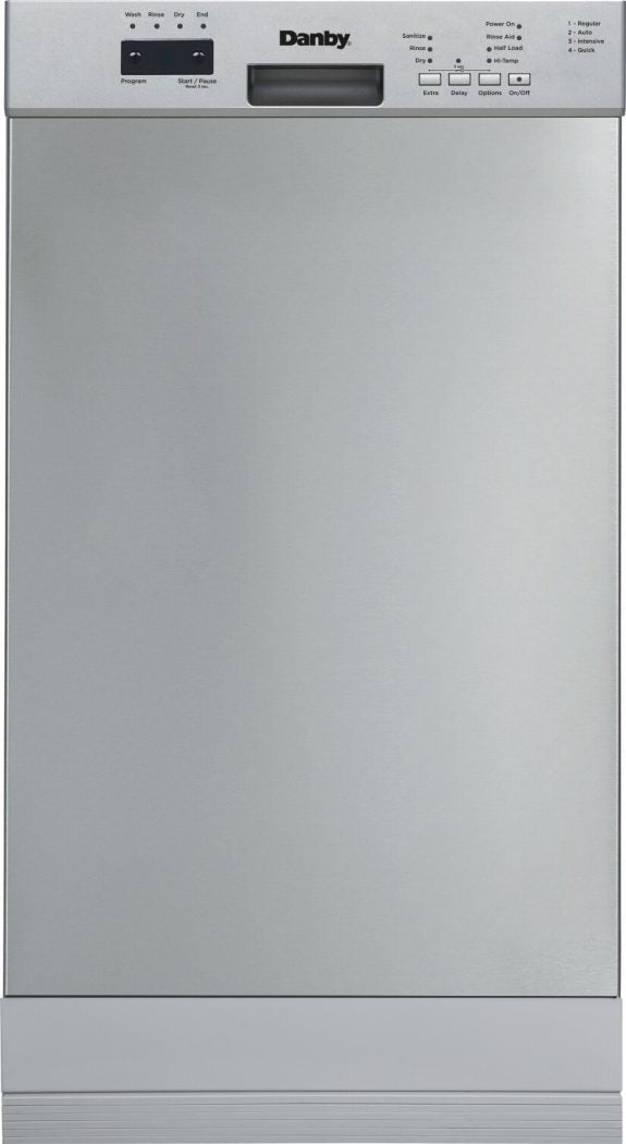 Danby Stainless Steel 18" Built-in Dishwasher - DDW18D1ESS