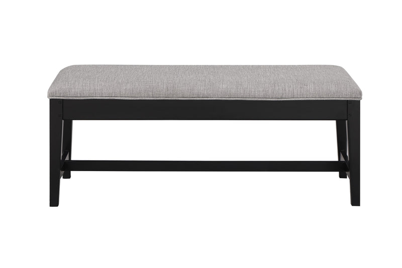 Isadora Storage Bench Black, Grey Leon's