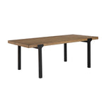 Freye Dining Table - Black, Brown