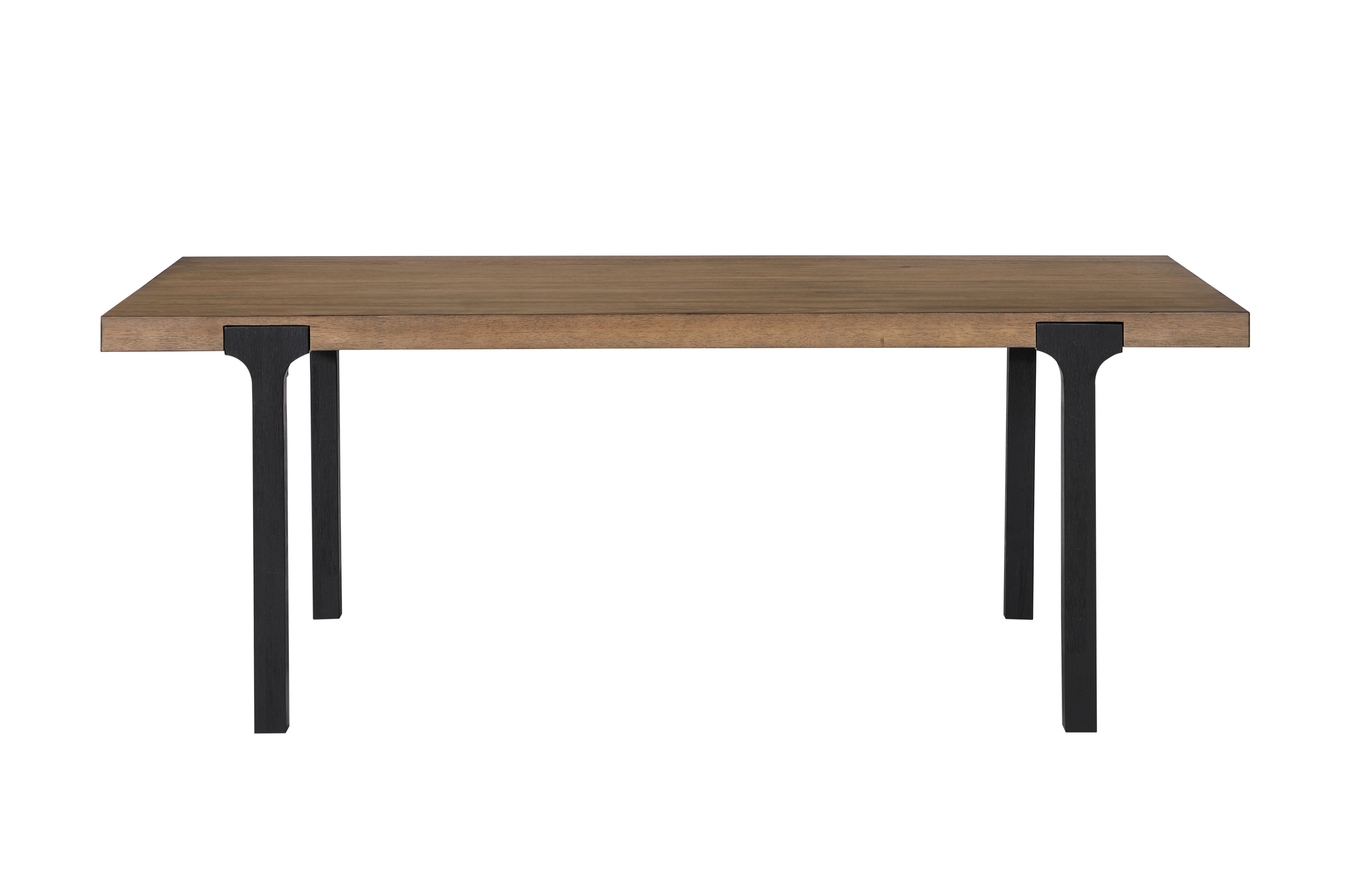 Freye Dining Table - Black, Brown