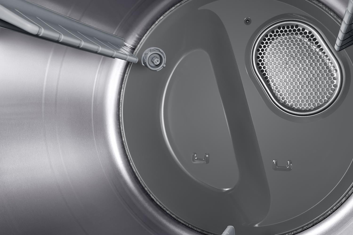 Samsung Black Stainless Smart Electric Dryer with Pet Care Dry (7.4cu.ft) - DVE54CG7550VAC