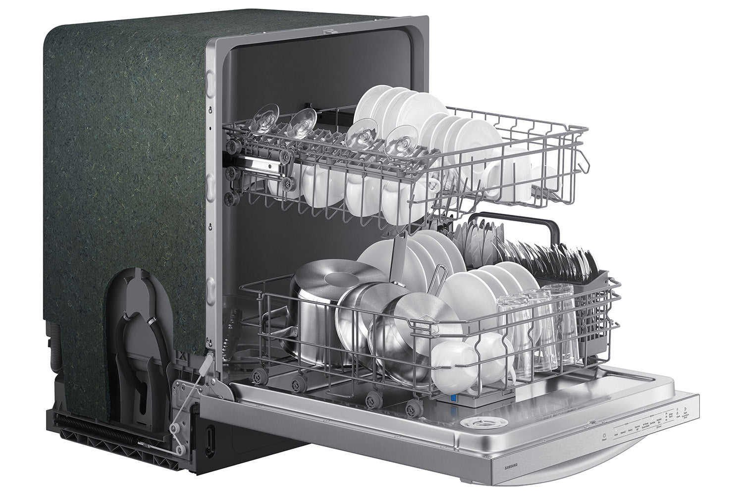 Samsung Stainless Steel Dishwasher - DW80CG4021SRAA