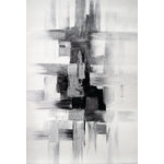 Merinos Diamond 5'3" x 7'5" Area Rug - Cream, Grey