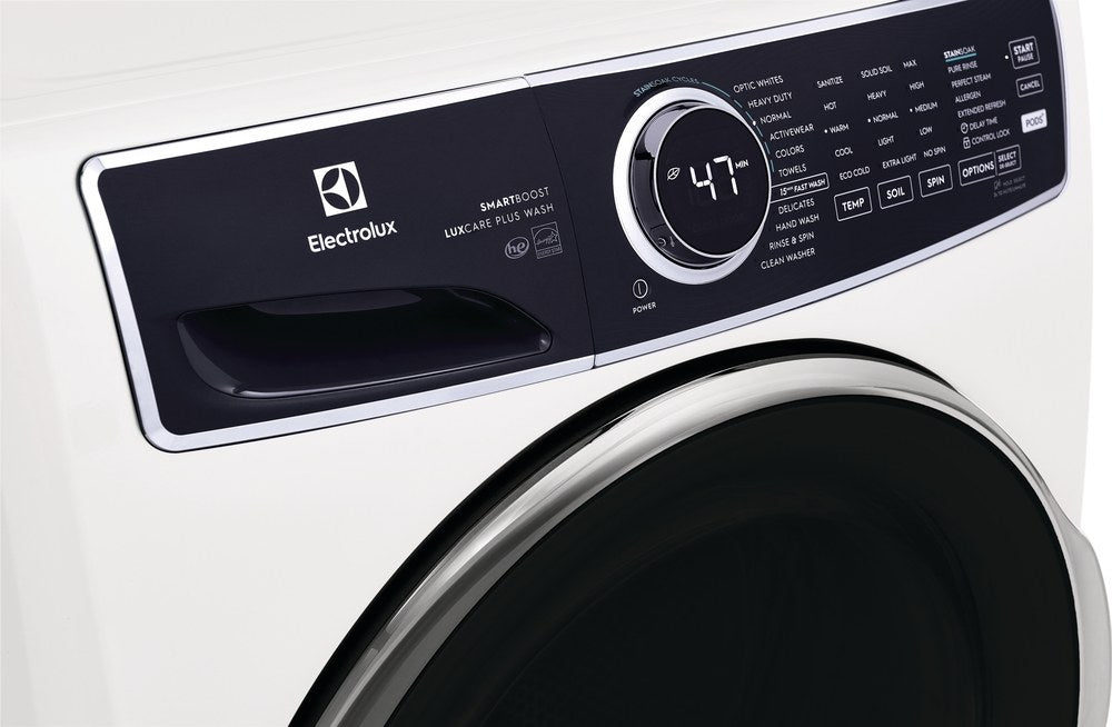Electrolux White Front Load Steam Washer (5.2 Cu. Ft.) - ELFW7637AW