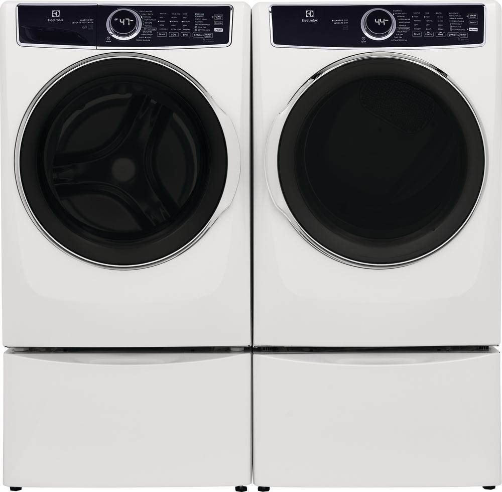 Electrolux White Front Load Electric Steam Dryer (8.0 Cu. Ft.) - ELFE763CAW