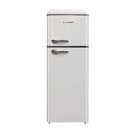 Epic 21.5" 7.5 Cu. Ft. White Retro Top-Freezer Refrigerator - ERR82W-1