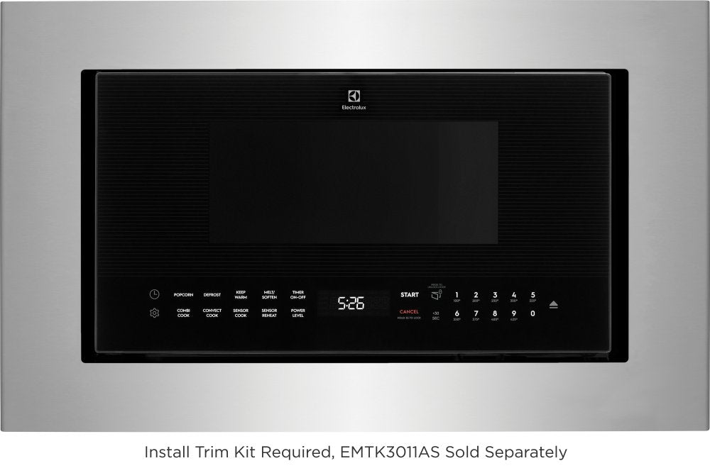 Electrolux Stainless Steel 30" Built-In Side Swing Microwave Oven (1.5 Cu. Ft.) - EMBS2411BB