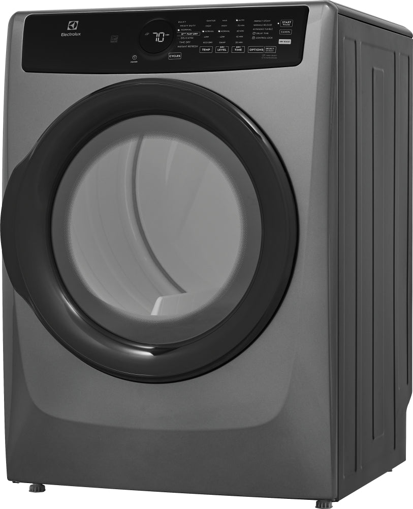 Electrolux Titanium Front Load Perfect Steam™ Gas Dryer with Instant Refresh (8.0 Cu. Ft.) - ELFG7437AT