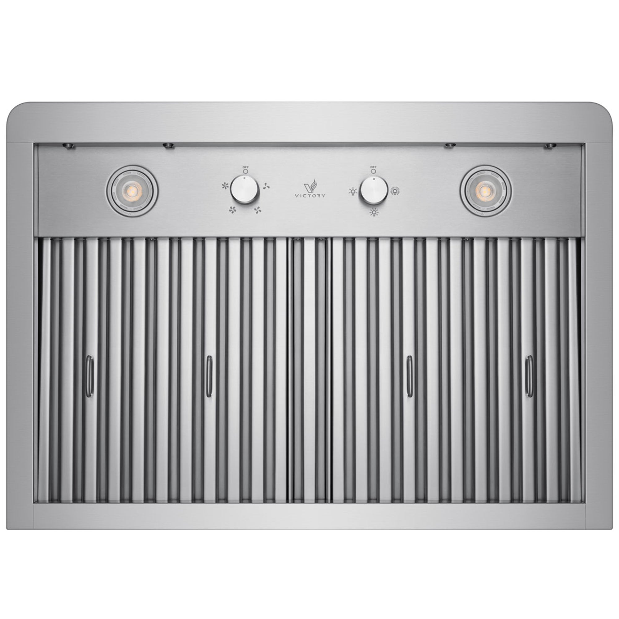 VICTORY Stainless Steel 30-Inch 600 CFM Wall Mount Range Hood - Elegant-30