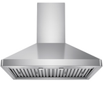 VICTORY Stainless Steel 30-Inch 600 CFM Wall Mount Range Hood - Elegant-30