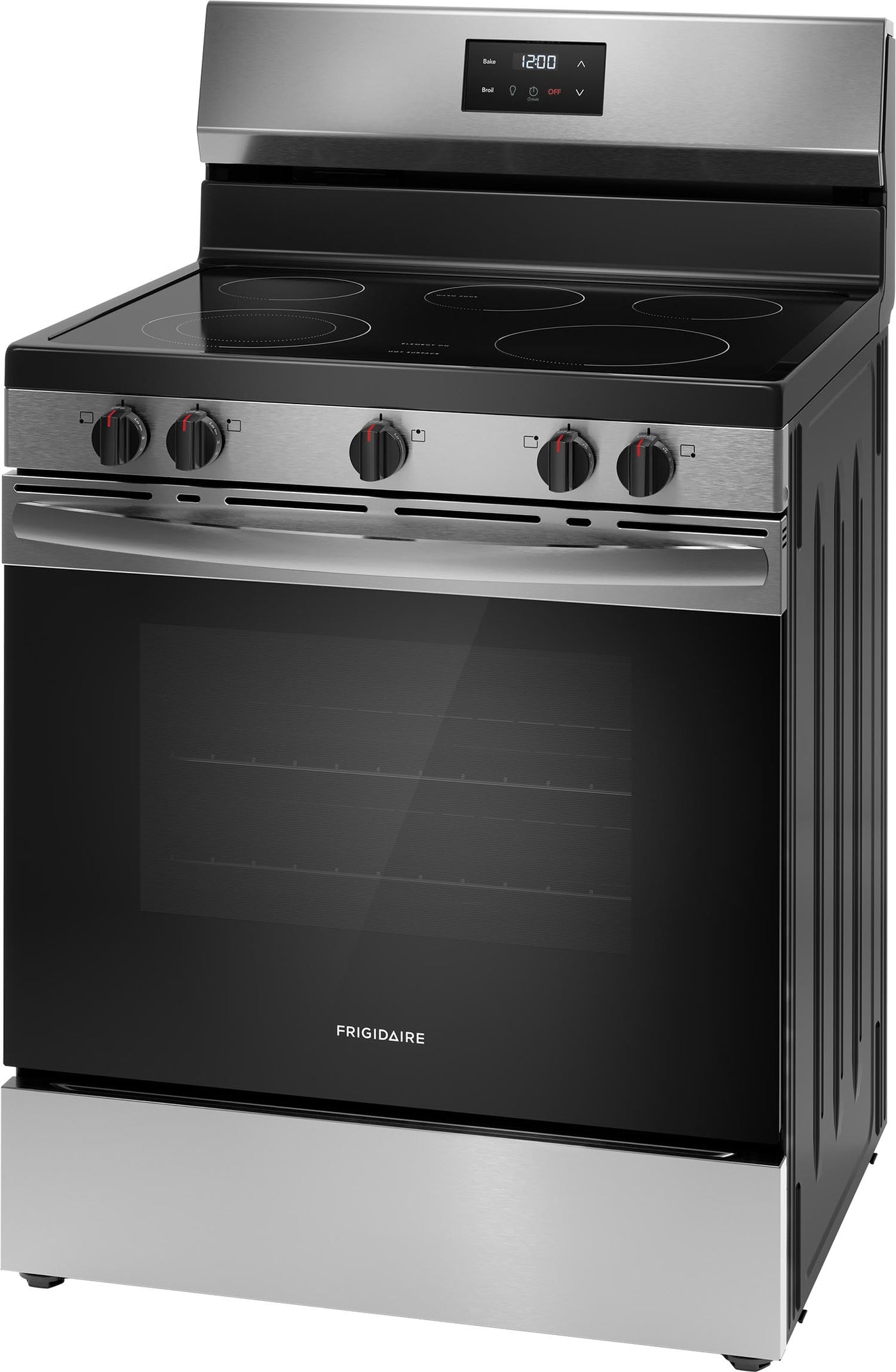 Frigidaire Stainless Steel 30" Electric Range (5.3 Cu. Ft) - FCRE305CBS