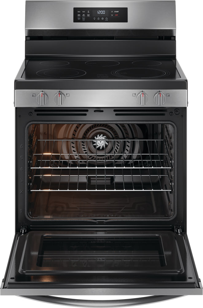 Frigidaire Stainless Steel 30" Freestanding Electric Range with Air Fry