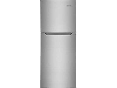 Frigidaire Stainless Steel Apartment Size Refrigerator with Top Freezer ( 10.1 Cu. Ft) - FFET1022UV
