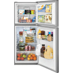 Frigidaire Stainless Steel Apartment Size Refrigerator with Top Freezer ( 10.1 Cu. Ft) - FFET1022UV
