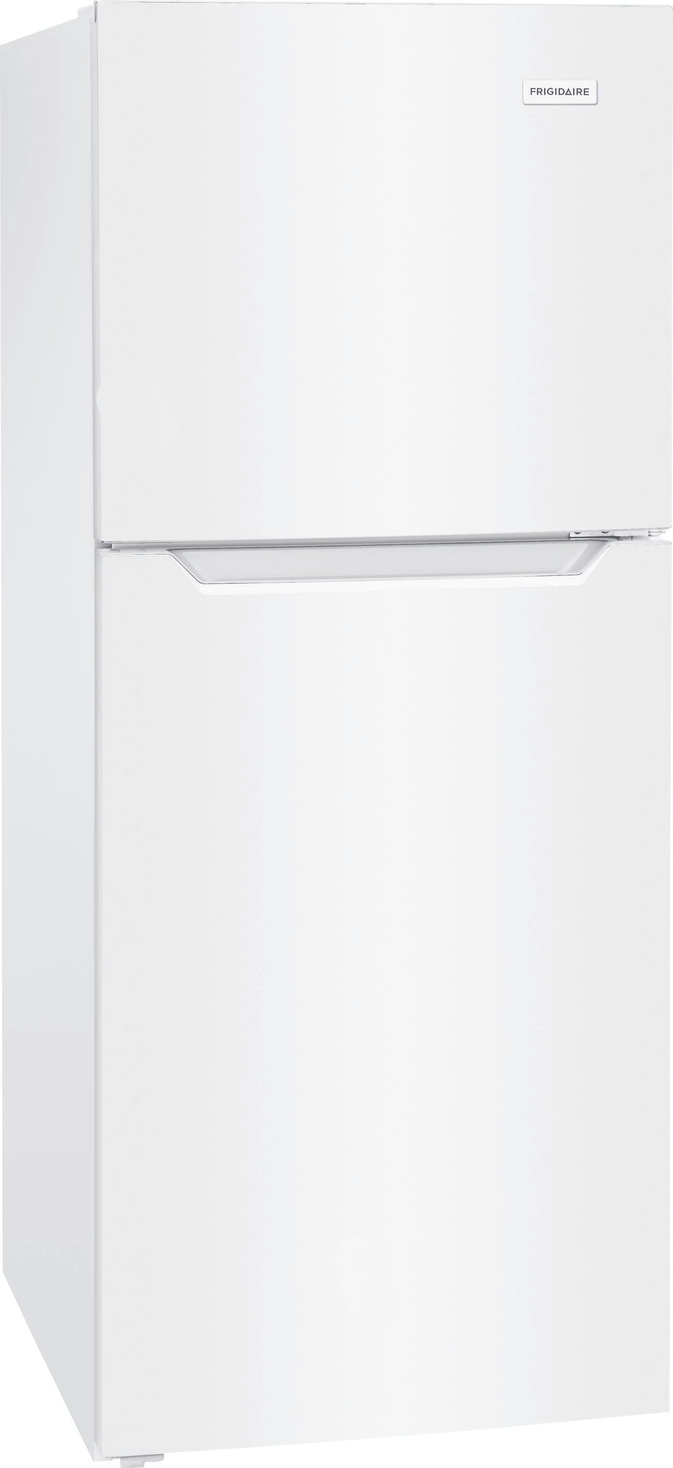 Frigidaire White Apartment Size Refrigerator with Top Freezer ( 10.1 Cu. Ft) - FFET1022UW