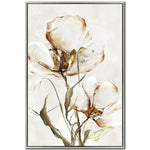 Petals in Bloom II Wall Art - Beige/White - 29 X 43