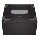 LG Black Steel 27'' LG SideKick™ Pedestal Washer (1 Cu. Ft) - WD300CB