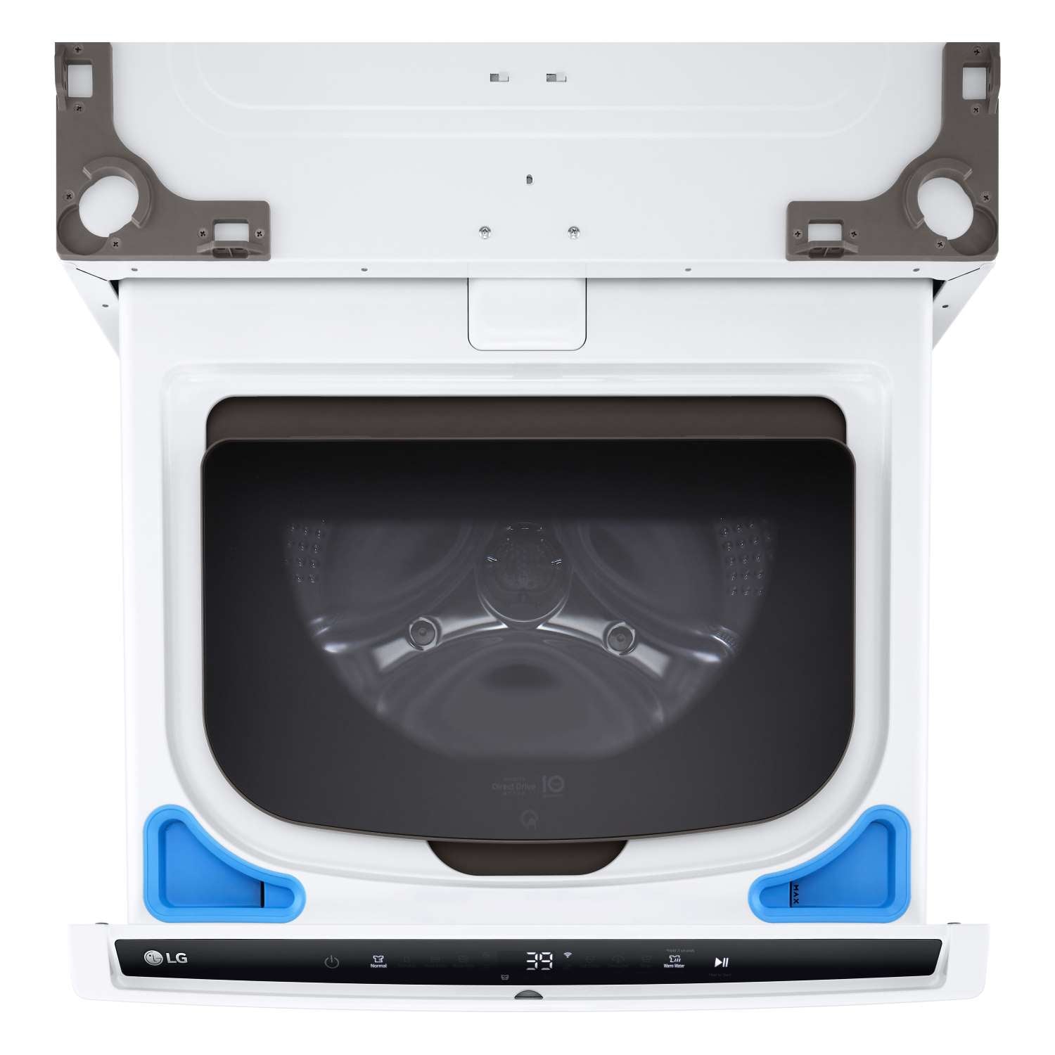 LG White 27'' LG SideKick™ Pedestal Washer (1 Cu. Ft) - WD300CW