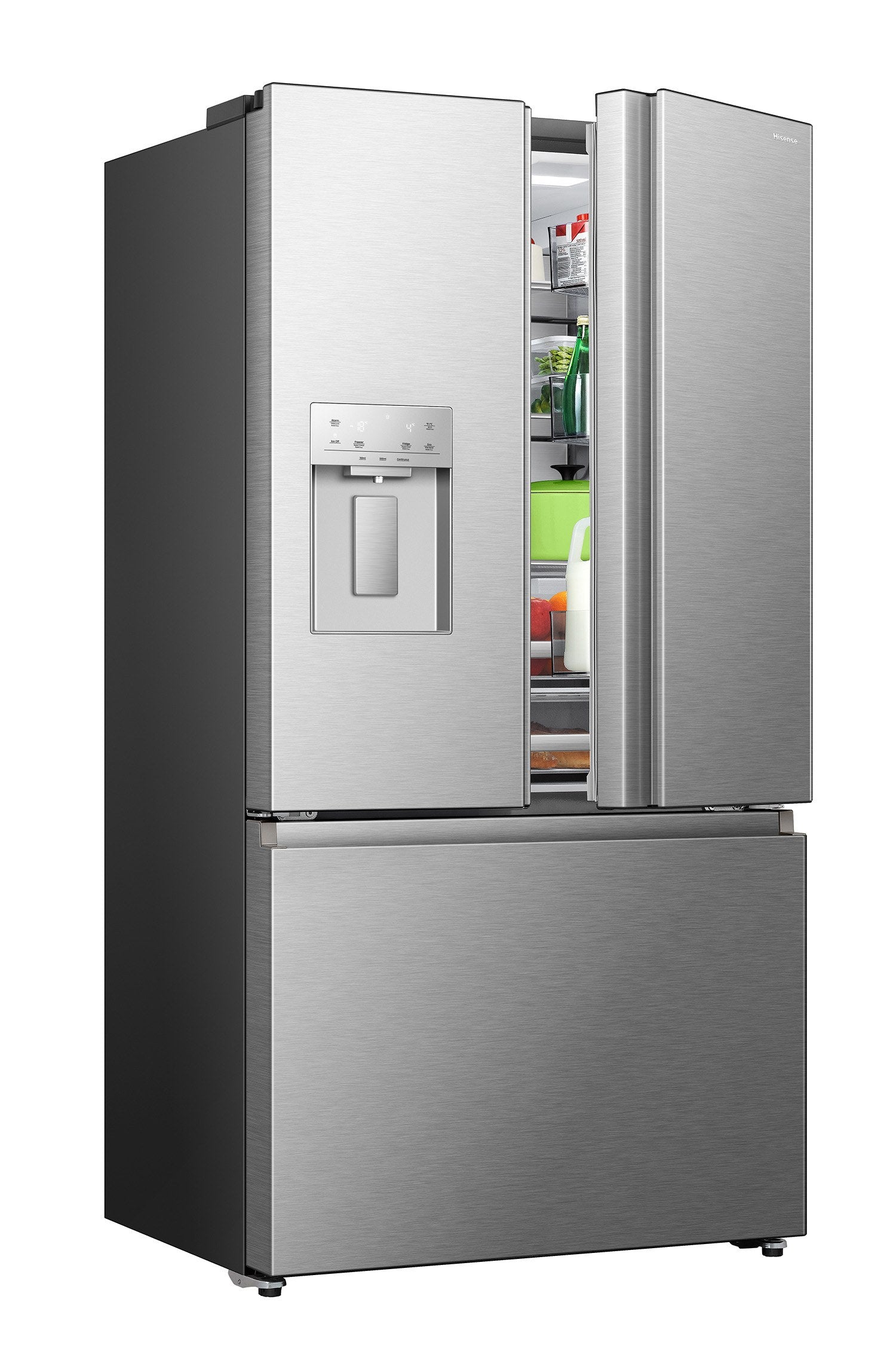 Hisense 36" 22.4 Cu. Ft. Stainless Steel Smart Counter-Depth French Door Refrigerator - RF225C3CSEI