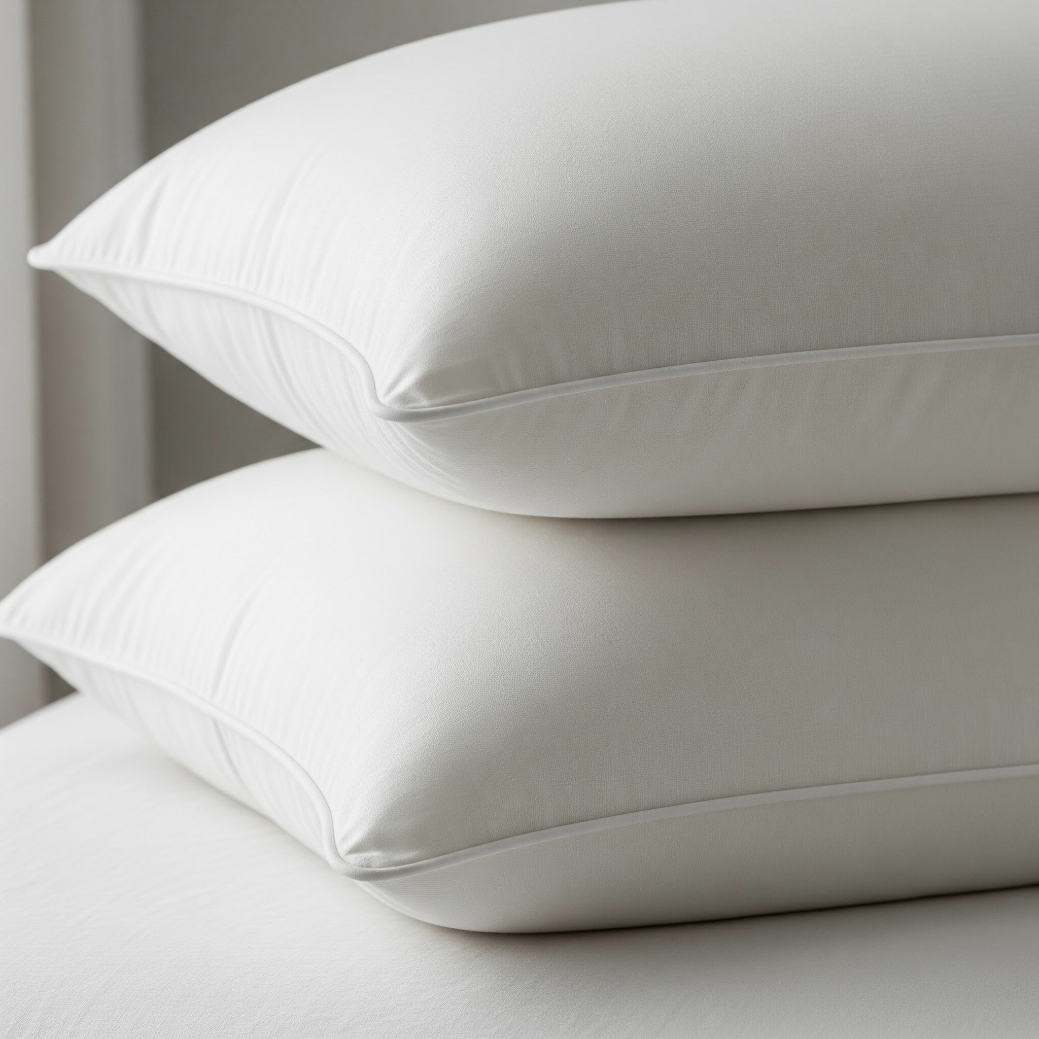 Cotton House 2 Pack Feather Fill Queen Pillow