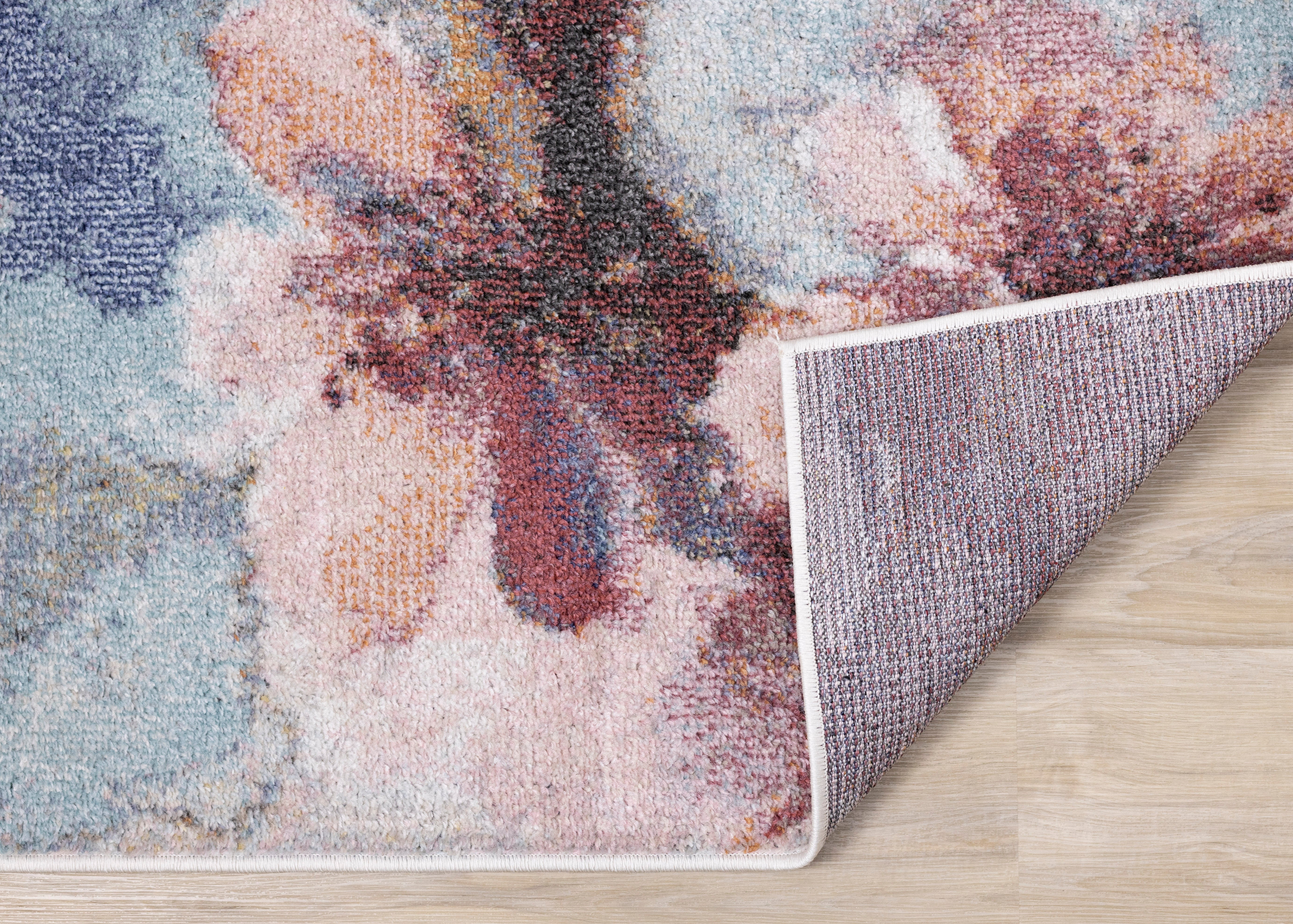 Fresco 5'3" x 7'7" Cherry Blossom Area Rug