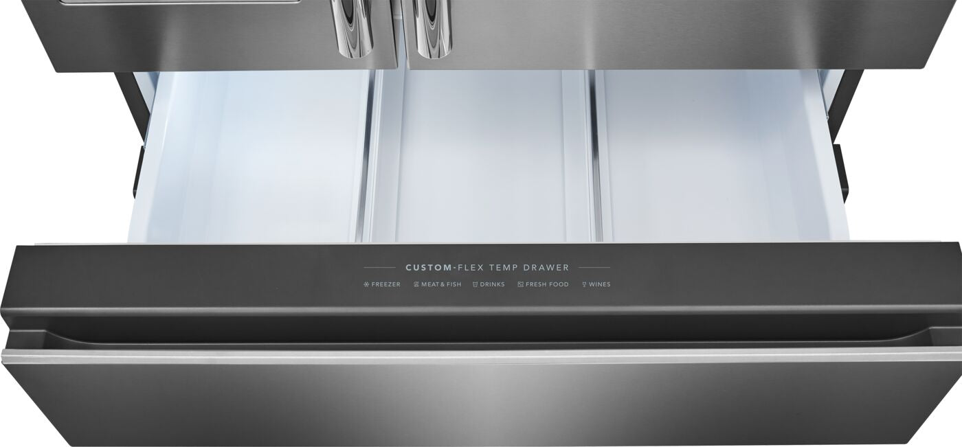 Frigidaire Professional 36" 26.0 Cu. Ft. Stainless Steel Standard-Depth 4-Door French Door Refrigerator - PRMS2790BF