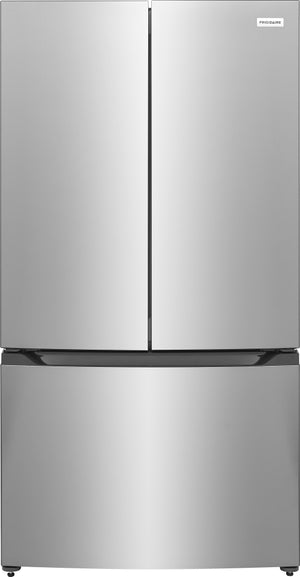 Frigidaire Fingerprint-Resistant Stainless Steel Look Counter-Depth French Door Refrigerator (19.9 Cu. Ft.) - FRFG2011AV