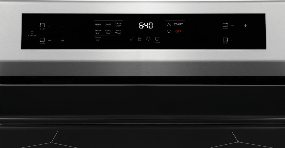 Frigidaire Stainless Steel 30" Rear Control Induction Range (5.3 Cu. Ft.) - FCRI306CAS