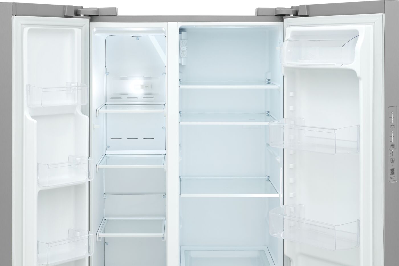Frigidaire 36" 26.4 Cu. Ft. Stainless Steel Standard-Depth Side-by-Side Refrigerator - FRSN2610AF