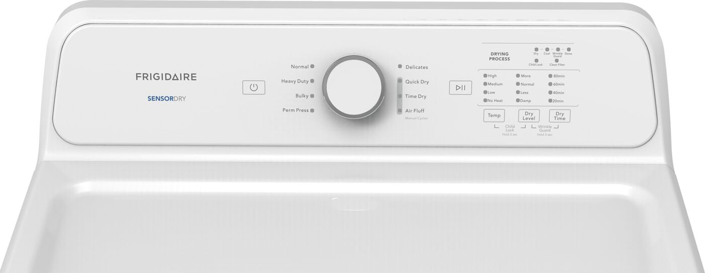 Frigidaire White Gas Dryer (7.0 Cu. Ft.) - FLVG7000AW