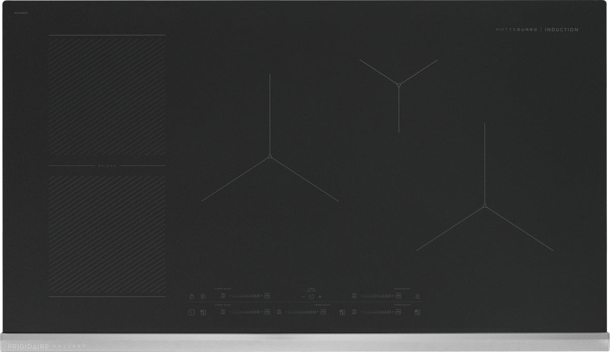 Frigidaire Gallery Stainless Steel 36" Induction Cooktop - GCCI3670BM
