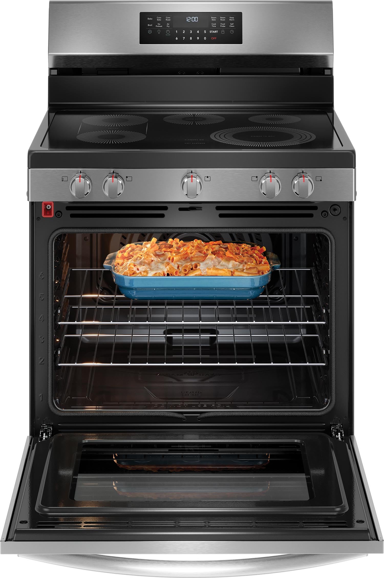 Frigidaire Gallery Smudge-Proof® Stainless Steel 30" Electric Range with Total Convection (5.3 Cu. Ft) - GCRE306CBF