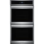 Frigidaire Gallery Smudge-Proof Stainless Steel 27" Double Wall Oven with Total Convection and Air Fry (7.6 Cu.Ft.) - GCWD2767AF