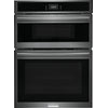 Frigidaire Gallery Smudge-Proof Black Stainless Steel 30" Wall Oven and Microwave Combination (1.7 Cu. Ft. / 5.3 Cu. Ft.) - GCWM3067AD