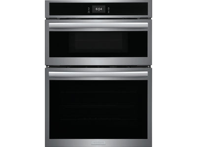 Frigidaire Gallery Smudge-Proof Stainless Steel 30" Wall Oven and Microwave Combination (1.7 Cu. Ft. / 5.3 Cu. Ft.) - GCWM3067AF